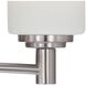 Pittman 3 Light 19 inch Brushed Nickel Vanity Light Wall Light