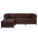Seascape Chocolate Brown Sofa