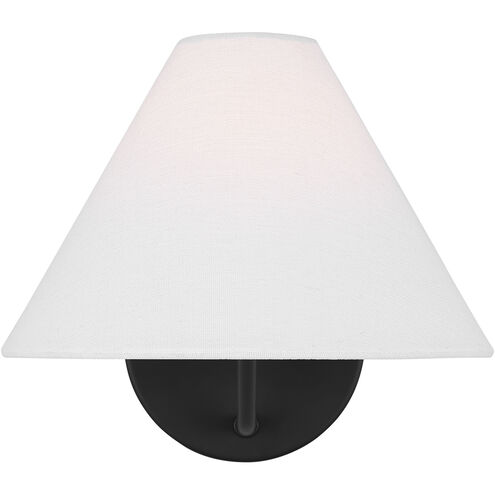 Drew & Jonathan Burke 1 Light 9 inch Midnight Black Bath Vanity Wall Sconce Wall Light