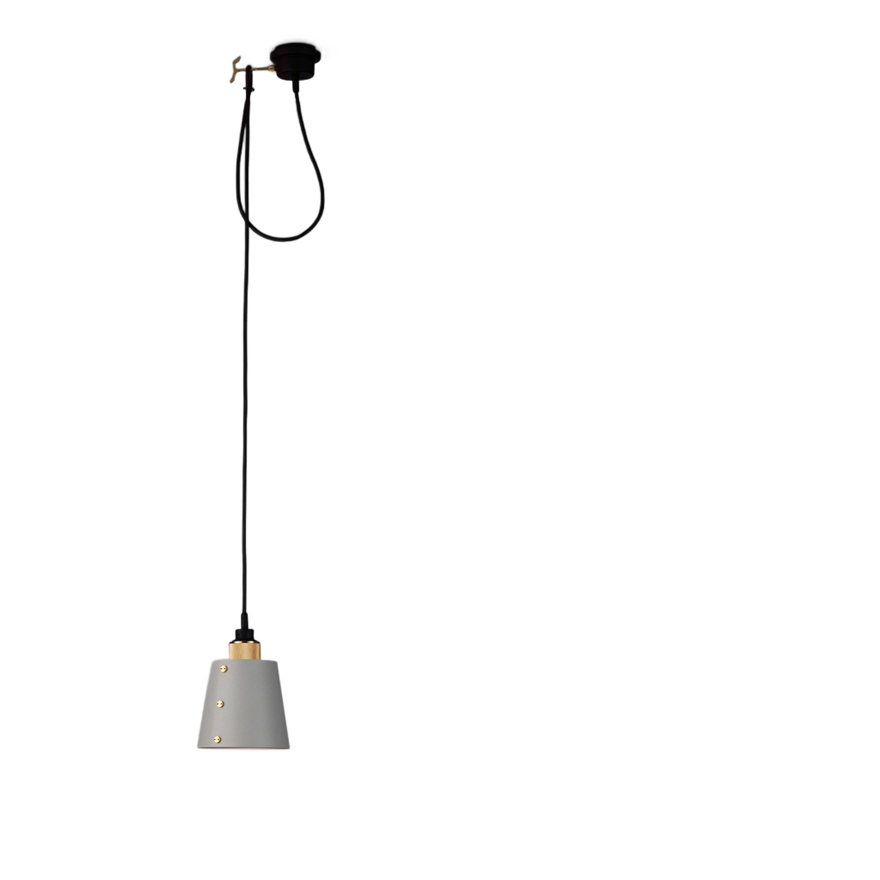 Hooked 1.0 LED 5.51 inch Stone / Brass Pendant Ceiling Light