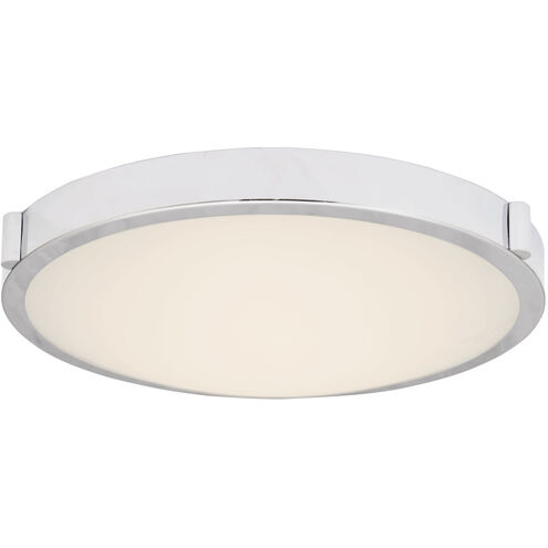 Halo LED 12.9 inch Chrome Flush Mount Ceiling Light