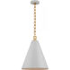 Julie Neill Theo 1 Light 17.00 inch Pendant