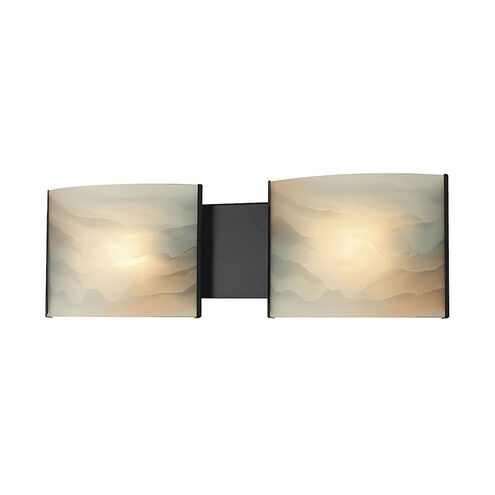 Cicero 2 Light 19 inch Oil Rubbed Bronze Vanity Light Wall Light