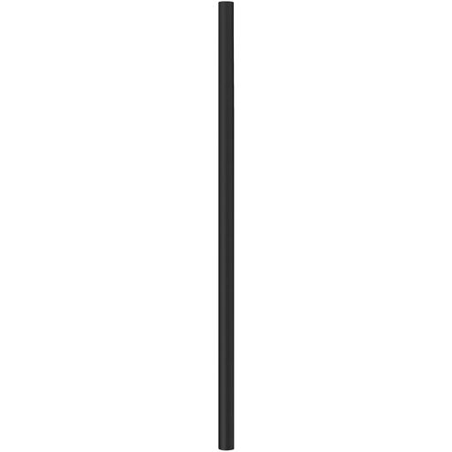 Allison 84 inch Textured Black Outdoor Lamp Post
