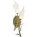 Matera 2 Light 5.5 inch Gold Wall Sconce Wall Light