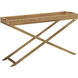 Vieux Carre I 57.25 inch Brown Console Table