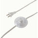 Stretch 87 inch 22.00 watt Red Arc Floor Lamp Portable Light