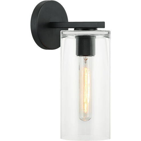 Lincoln Wall Sconce Wall Light in Matte Black