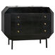 Rhiana Hand Rubbed Black Dresser