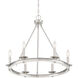 Middleton 6 Light 25 inch Satin Nickel Chandelier Ceiling Light, Essentials