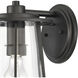 Kennison 1 Light 13 inch Matte Black Outdoor Wall Sconce