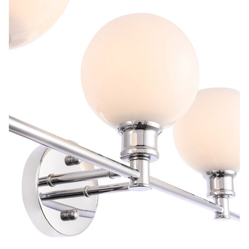 Collier 3 Light 28 inch Chrome Wall sconce Wall Light