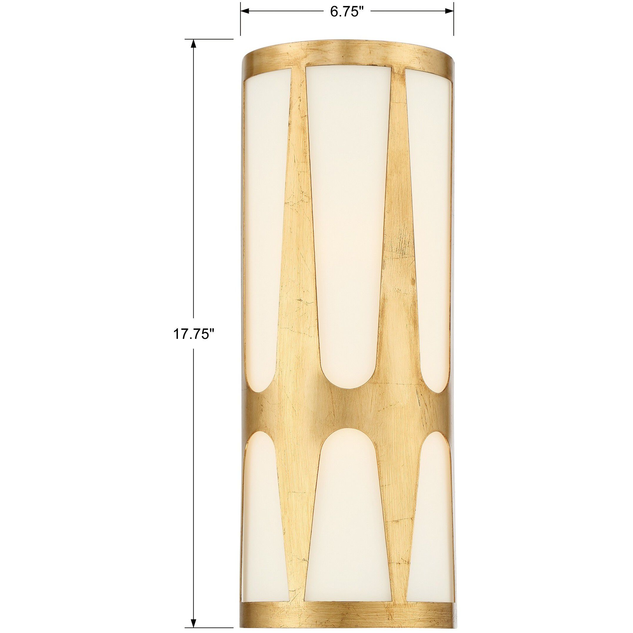 Royston Bath Wall Light in Antique Gold