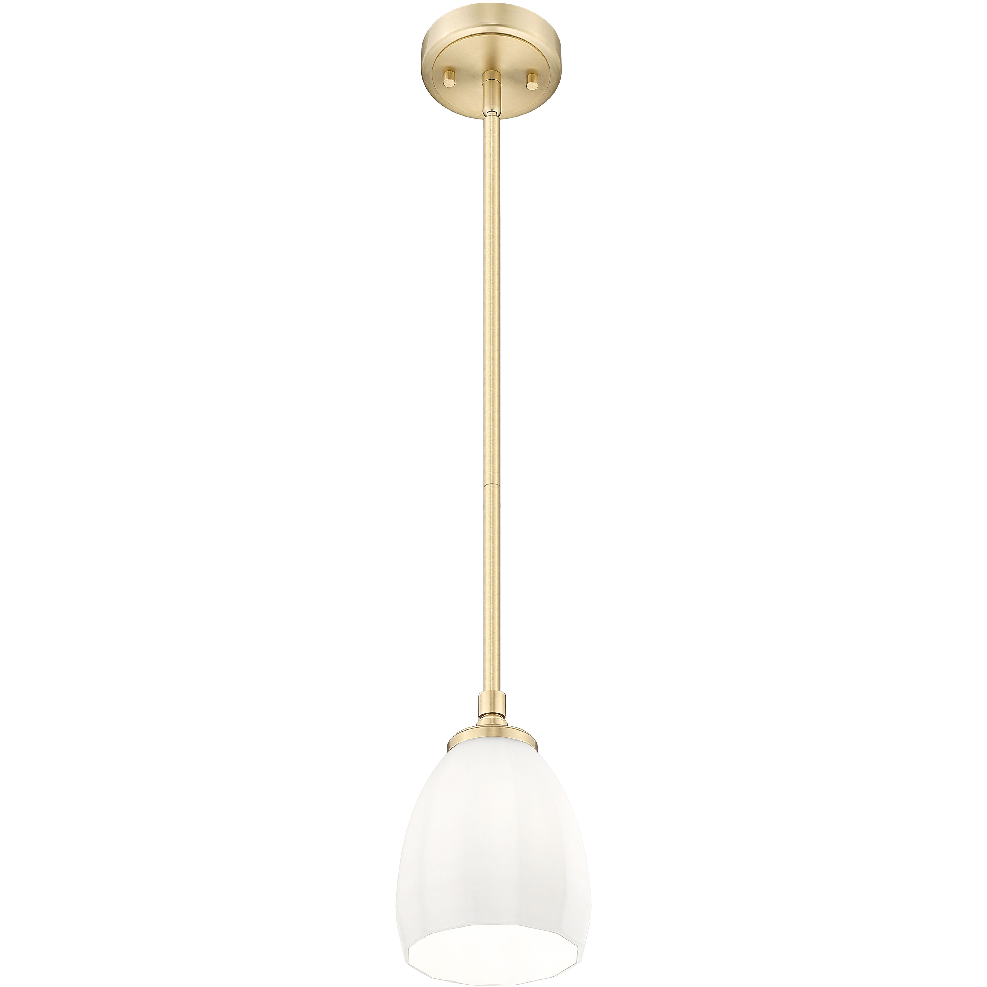 Oren 1 Light 5.5 inch Modern Gold Pendant Ceiling Light