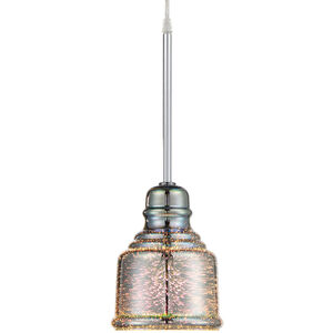 Spacey 1 Light 6 inch Polished Chrome Mini Pendant Ceiling Light
