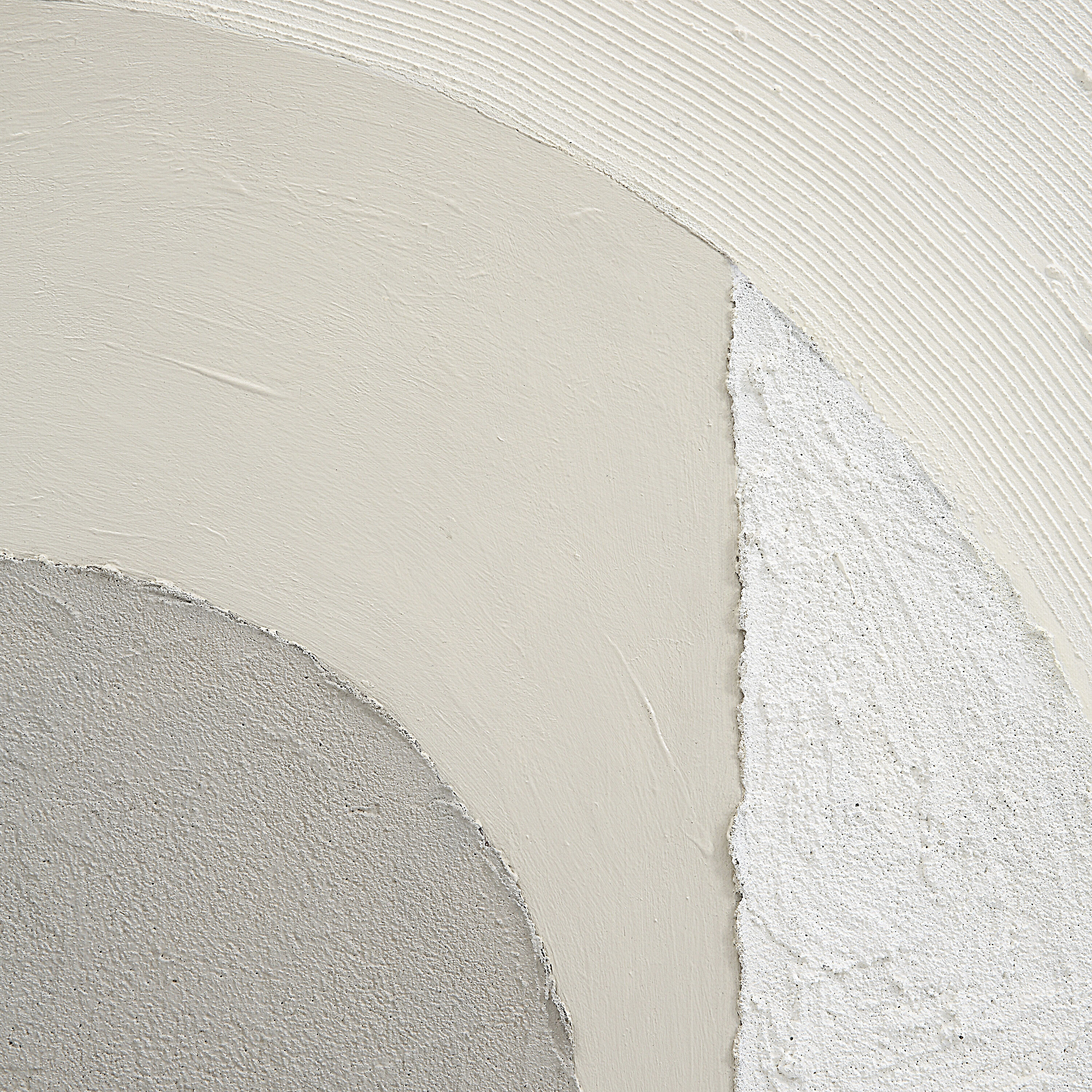 Canberra White/Beige Canvas Art