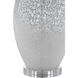 Hatira 33 inch 150 watt Pale Blue/White Table Lamp Portable Light