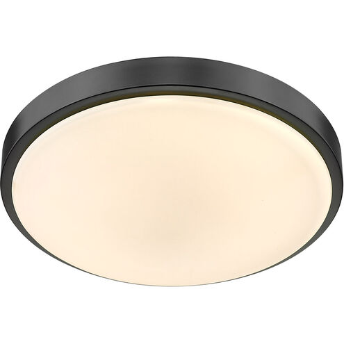Gabi LED 12 inch Matte Black Flush Mount Ceiling Light