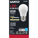 Lumos LED Medium 8.20 watt 120 3000K Light Bulb