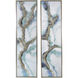 Growing Inside Blue/Gold Wall Art
