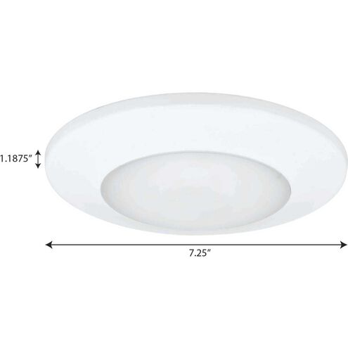 LED Flush Mount LED 7 inch White Flush Mount Ceiling Light, Progress LED