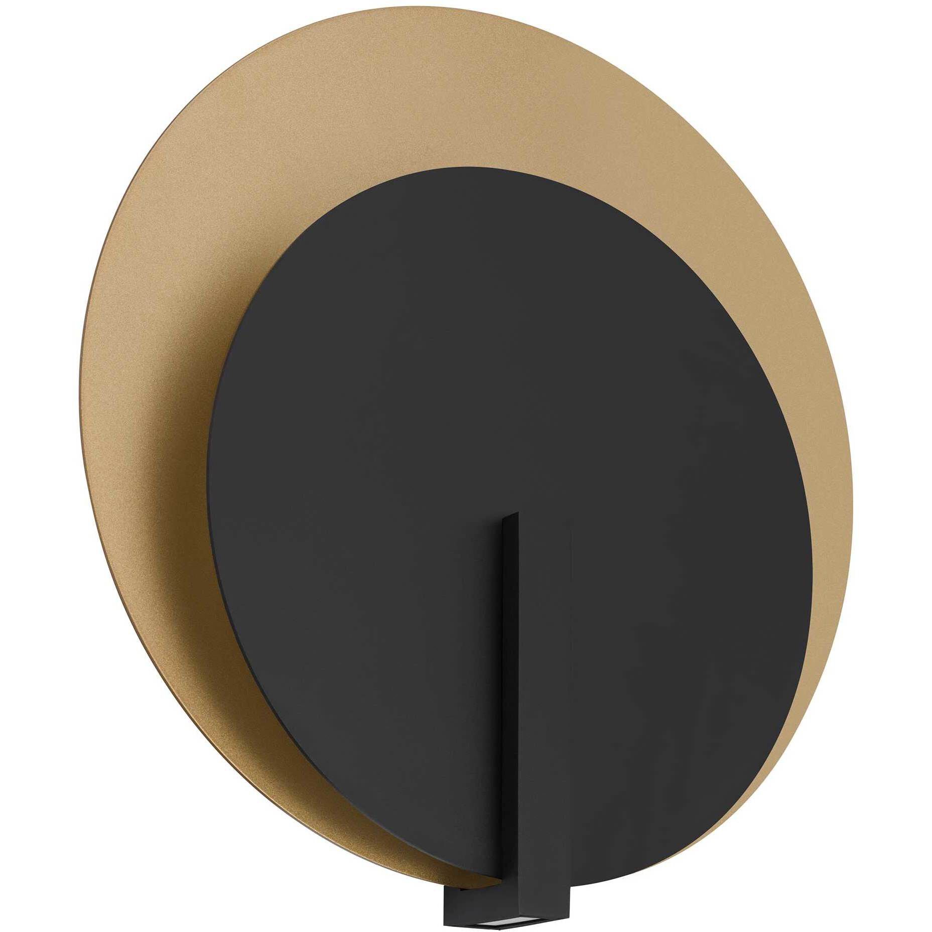 Eclipse LED 24.75 inch Sand Black Outdoor Wall Sconce