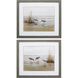 Waterside Collection Brown Framed Art