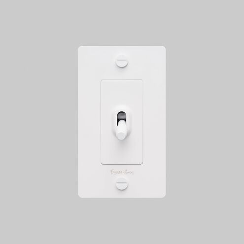 1G Toggle 120-277 White Light Switch