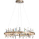 Solitude LED 38 inch Soft Gold Pendant Ceiling Light, Circular