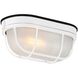 Nauticus Dual Mount 1 Light 6 inch White Outdoor Wall Sconce