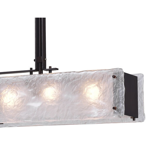 Assunta 6 Light 45 inch Black Island/Pool Table Light Ceiling Light