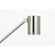 Kelly Wearstler Precision 19.5 inch 6 watt Polished Nickel Articulating Table Lamp Portable Light