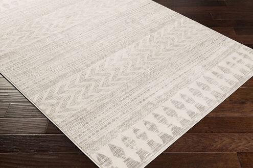 Roma 108 X 79 inch Off-White Rug in 7 x 9, Rectangle