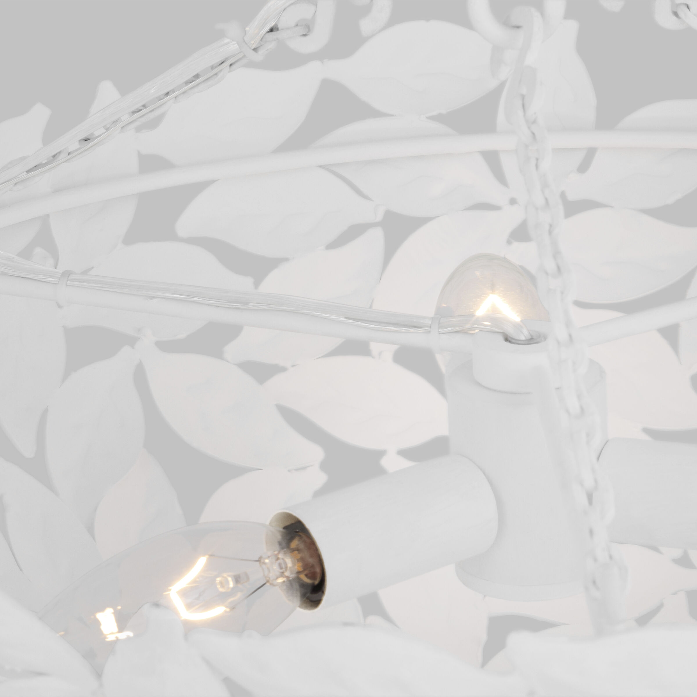 AH by Alexa Hampton Kelan 3 Light 16 inch Textured White Semi-Flush Mount Ceiling Light