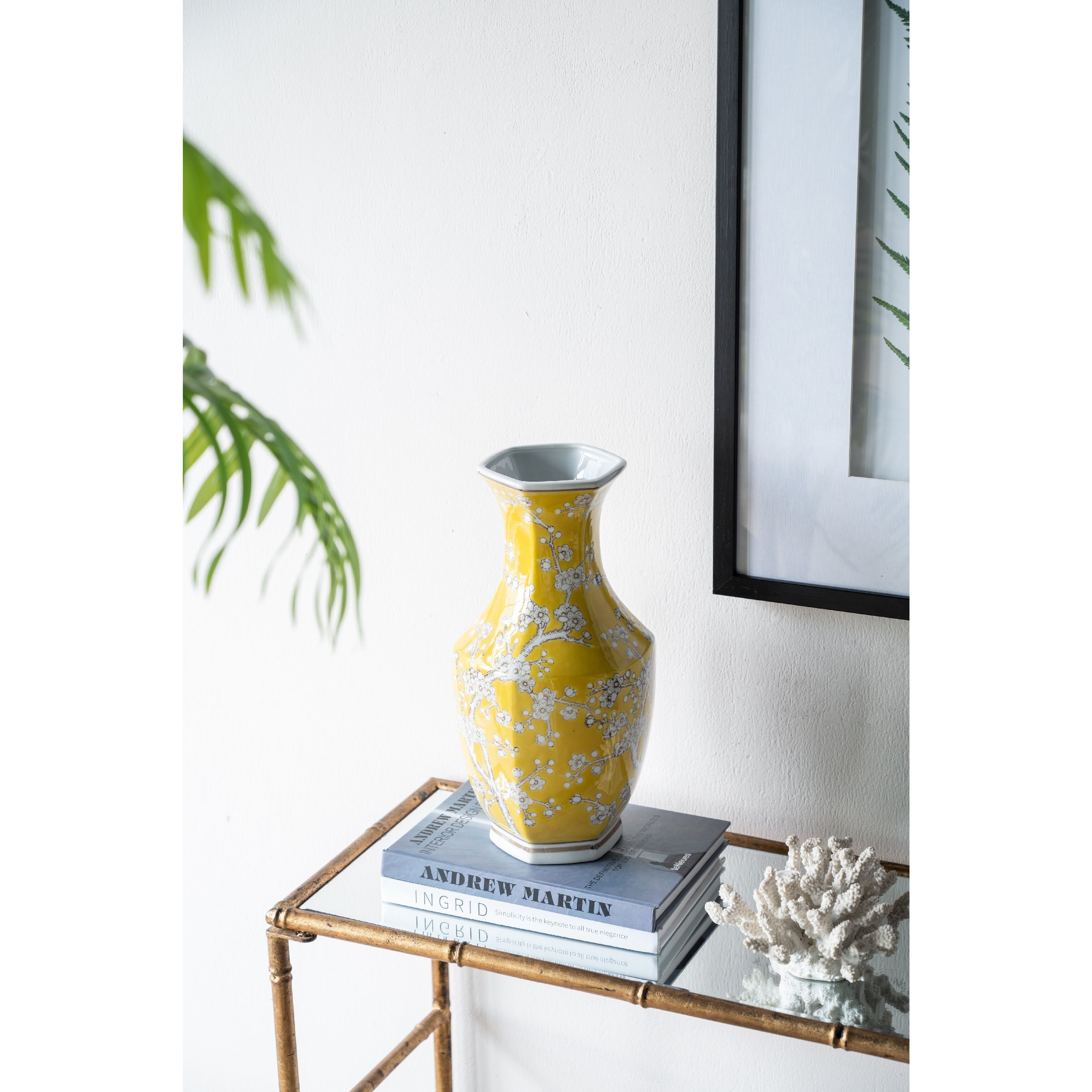 Plum 14.2 X 6.9 inch Vase