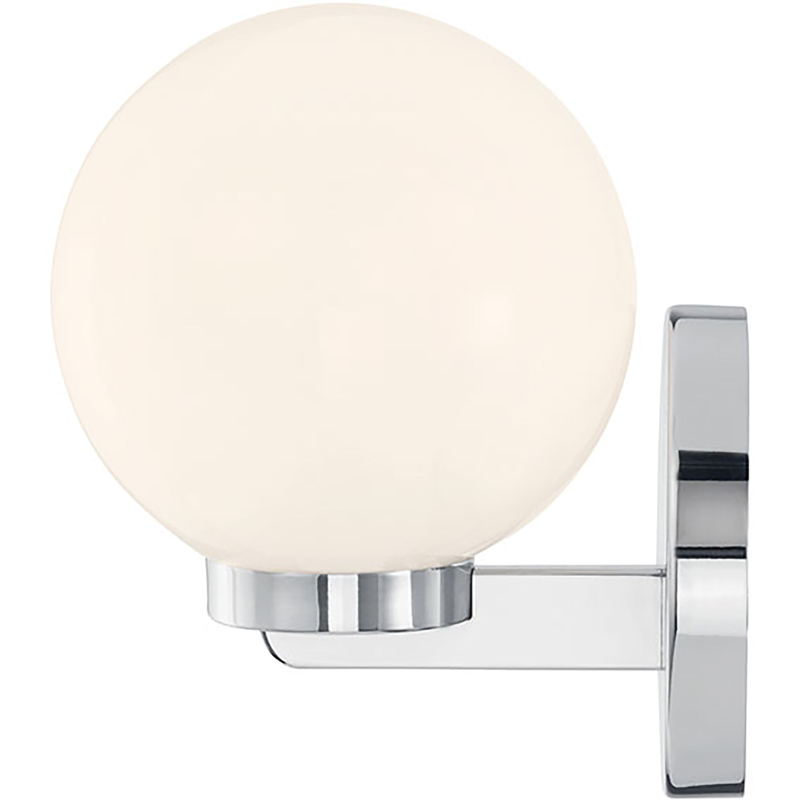 Ardeva 1 Light 6 inch Chrome Wall Sconce Wall Light