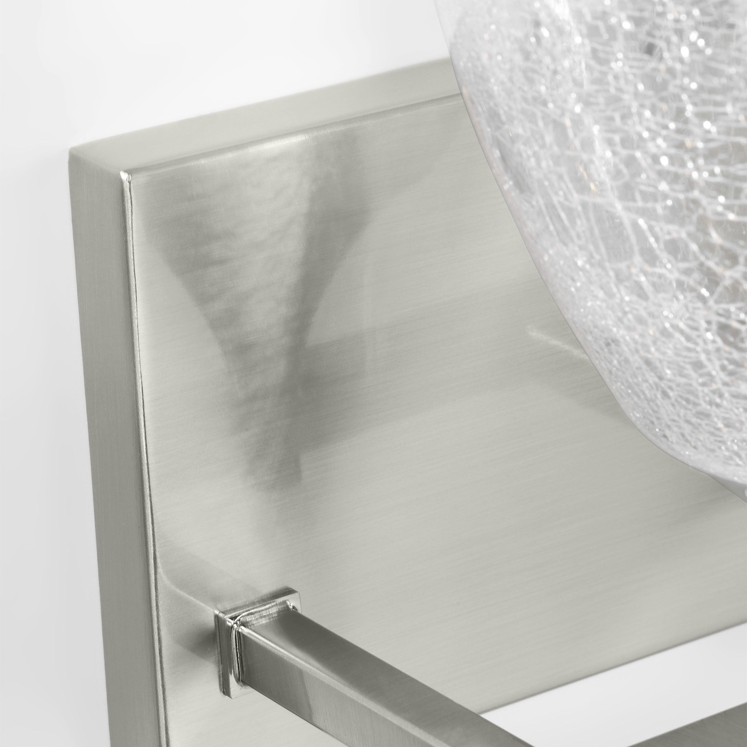 Drew & Jonathan Toffino 3 Light 26 inch Brushed Nickel Vanity Light Wall Light