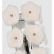 kate spade new york Leighton LED 7.75 inch Polished Nickel Sconce Wall Light in Cream Tinted Glass