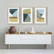 Abstract Collection Blue Framed Art