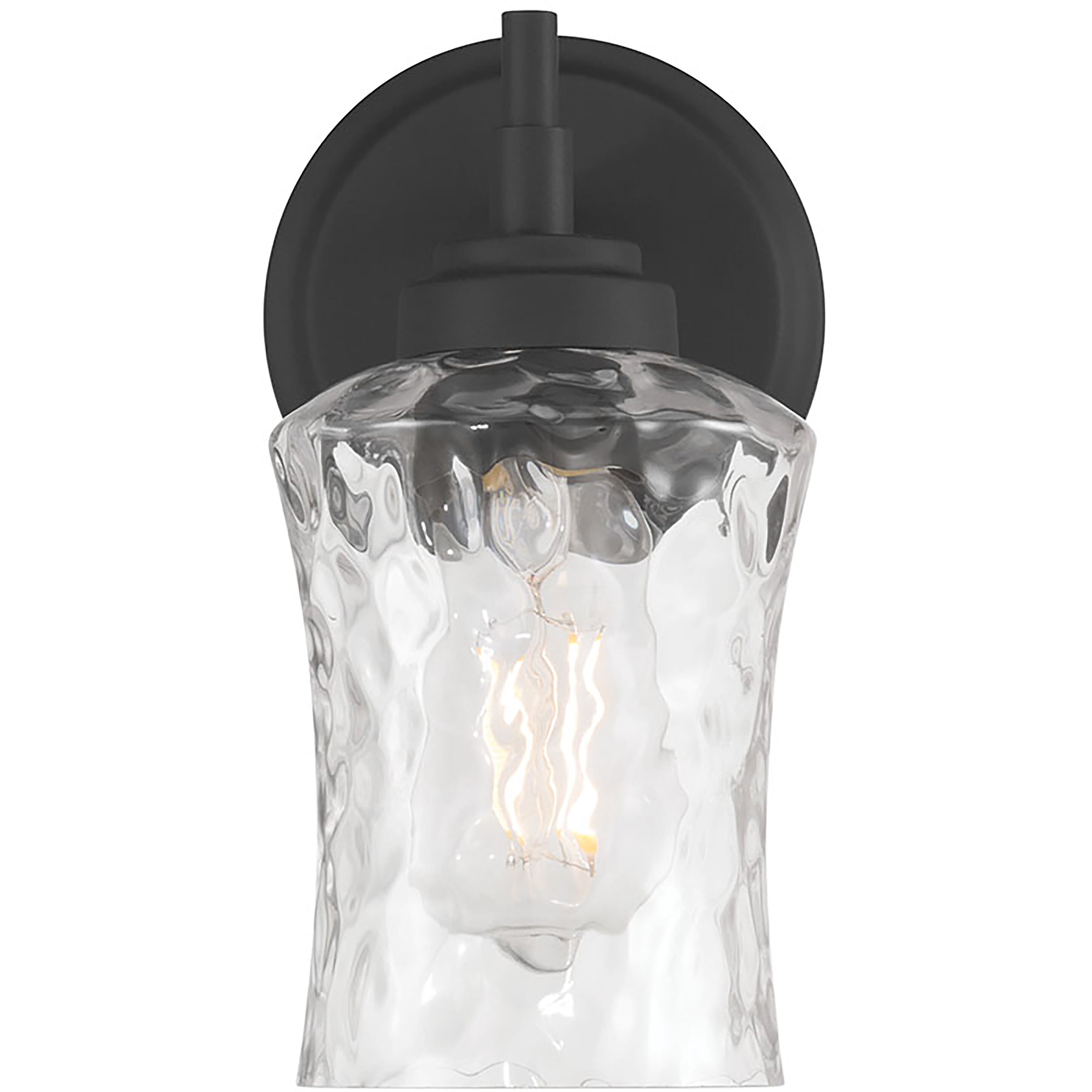 Clarvyn 1 Light 5 inch Matte Black Wall Sconce Wall Light