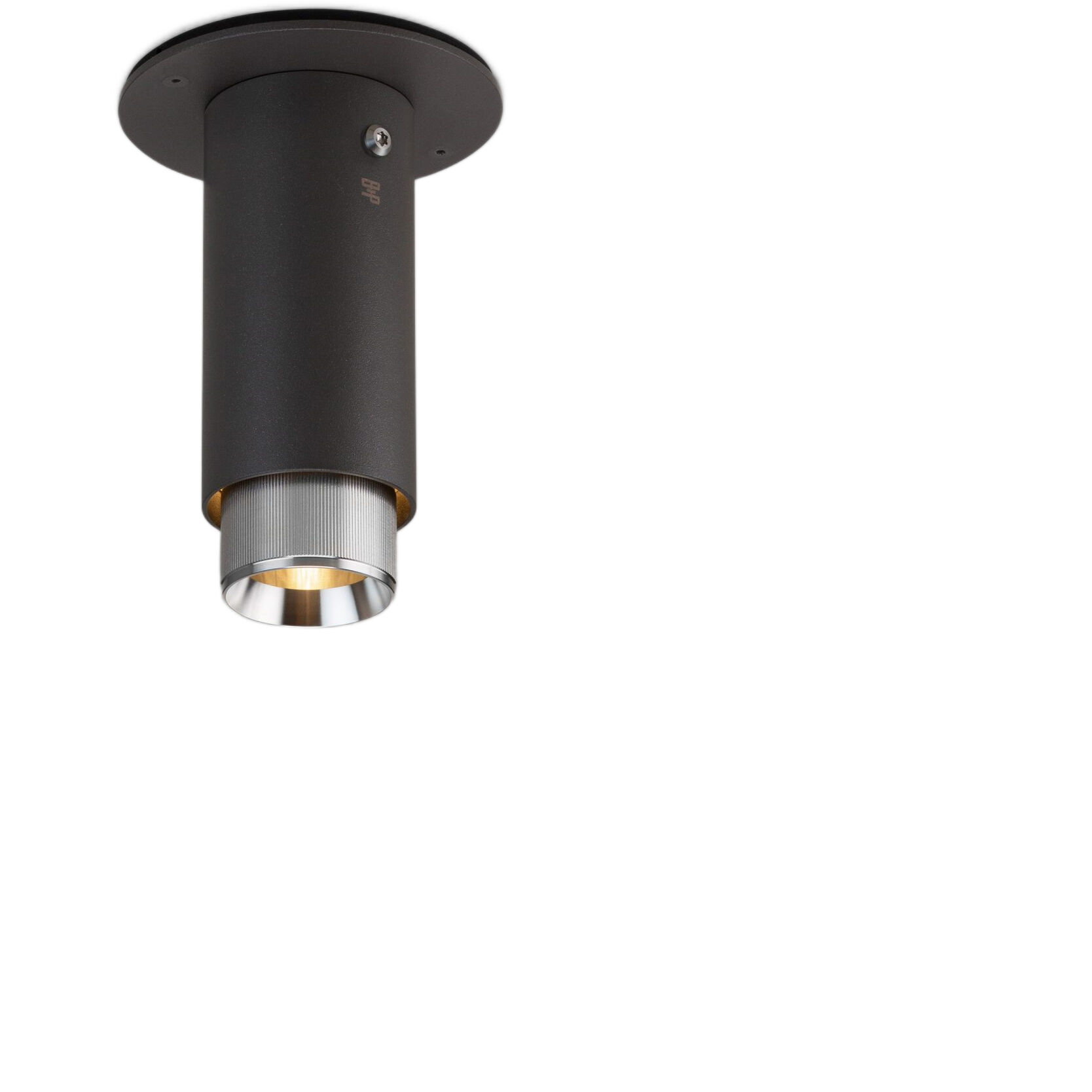 Exhaust Surface 1 Light 110-120 Graphite / Steel Spotlight Ceiling Light