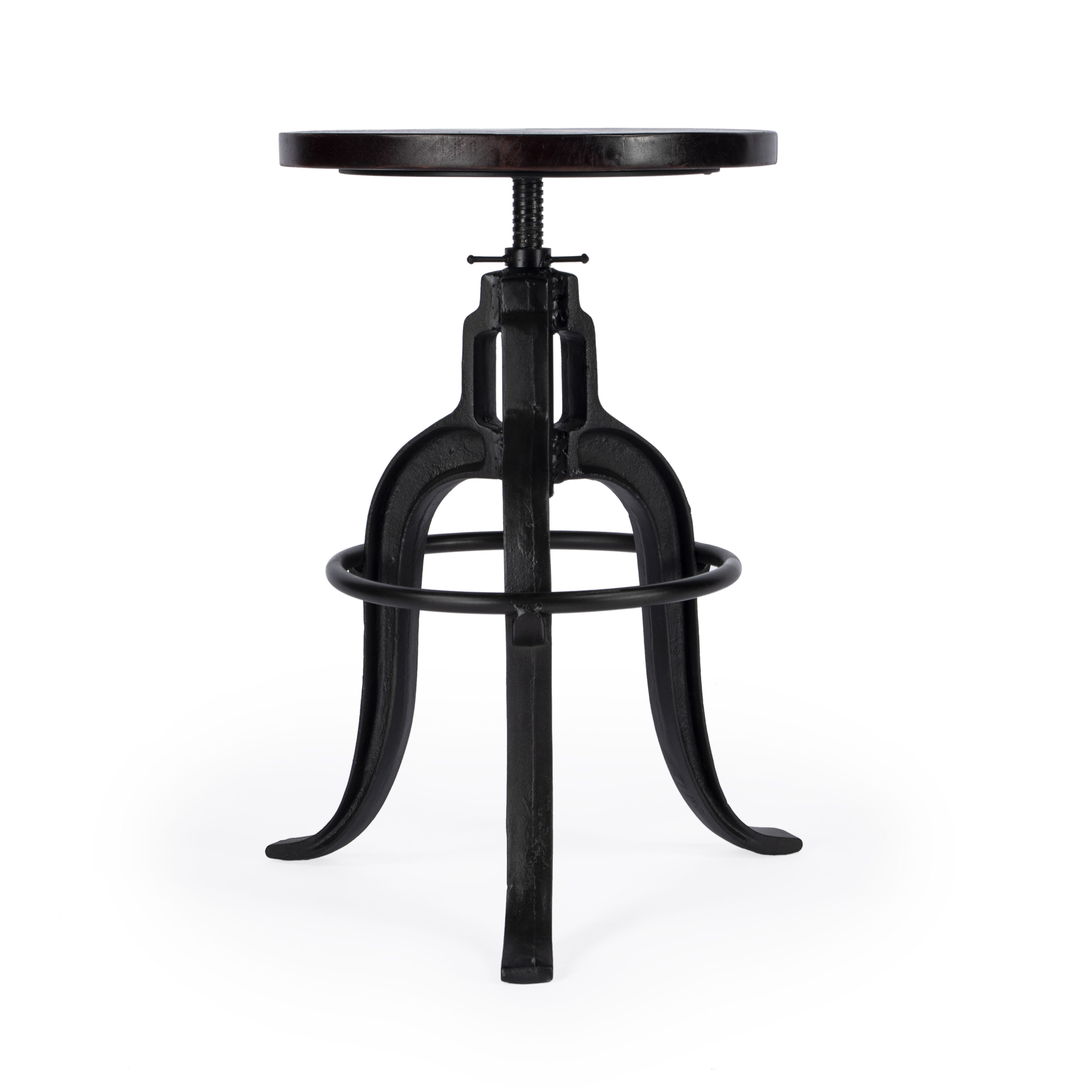Industrial Chic Gladney Iron 24 inch Metalworks Barstool