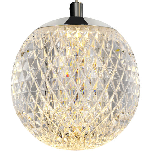 Siena LED 40 inch Chrome Chandelier Ceiling Light