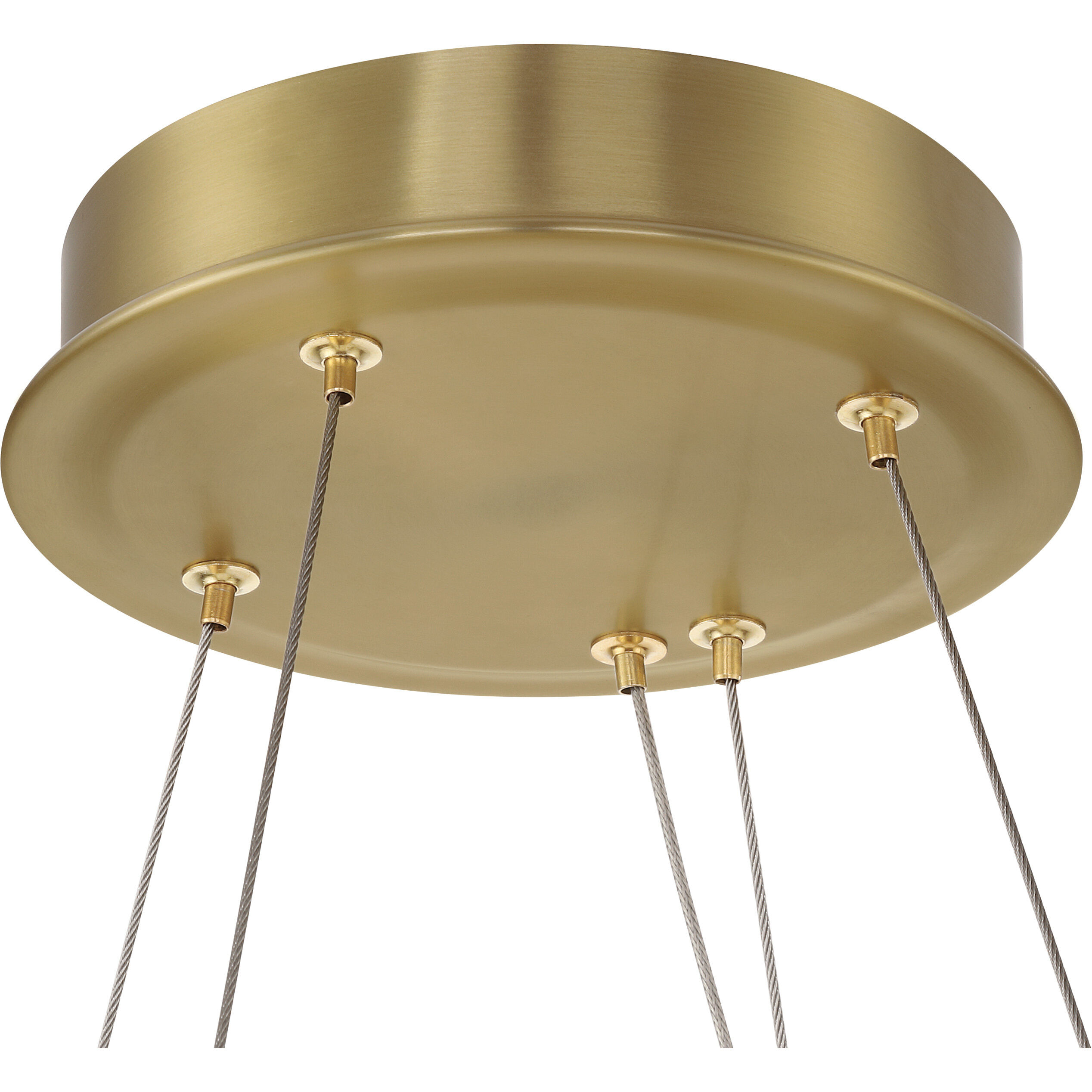 Sevryn LED 27.5 inch Soft Brass Ring Pendant Ceiling Light