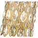 Dealey 3 Light 9.25 inch Heirloom Brass Pendant Ceiling Light