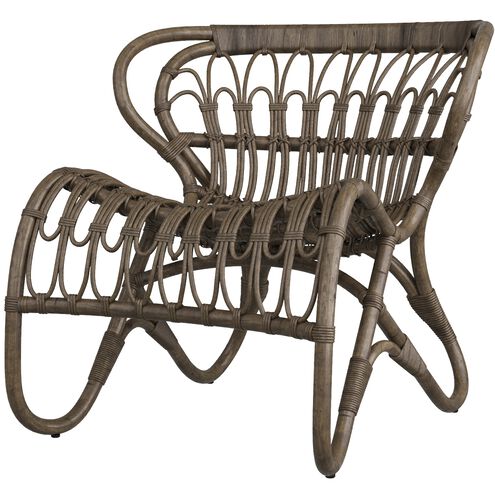 Rayna Gray Wash Lounge Chair