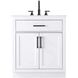 Alden 30 X 35 inch White Bathroom Vanity Cabinet