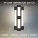 Conan LED 4 inch Basalt Stone and Black ADA Wall Sconce Wall Light
