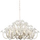Wildflower 8 Light 32 inch Gold Dust/Artifact Chandelier Ceiling Light, Smithsonian Collaboration