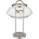 Garner 24 inch 60.00 watt Satin Nickel Table Lamp Portable Light